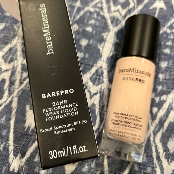 bareMinerals Other - Sold out BareMinerals Barepro Performance Wear Liquid Foundation Porcelain 0.5